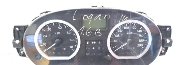 Dacia Logan I Speedometer (instrument cluster) P8200650539