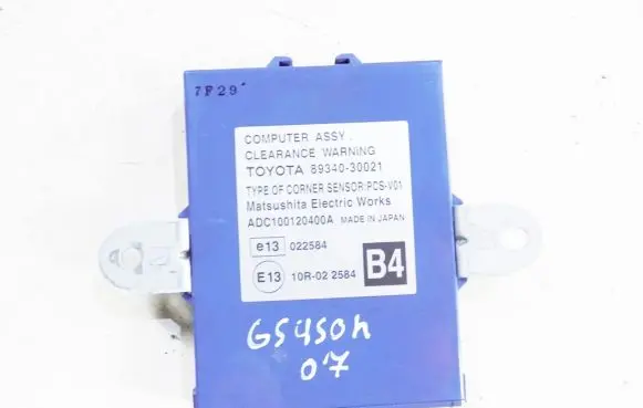 Lexus GS 300 350 430 450H Parking PDC control unit/module 8934030021