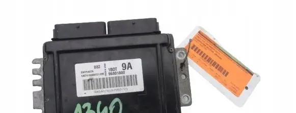 Chevrolet Spark Engine ECU kit and lock set 96801800 96801800 5WY5407A