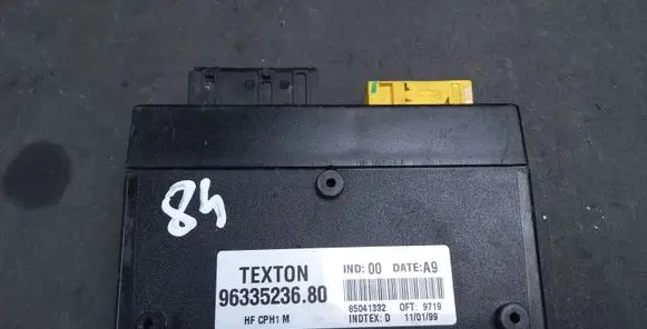 Citroen C4 Grand Picasso Other control units/modules 9633523680 85041332 TEXTON