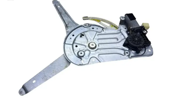 Front door window regulator with motor