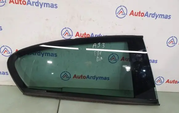 BMW 1 E81 E87 Rear side window 51377190338
