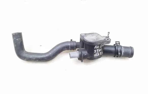 Audi A6 S6 C6 4F Thermostat/thermostat housing 038121132G