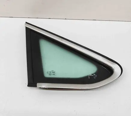 Volkswagen Sharan Front door vent window glass four-door 7N0845412C