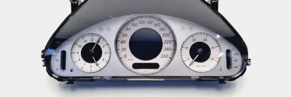 Mercedes-Benz E W211 Speedometer (instrument cluster) A2115408947 110080284 002762