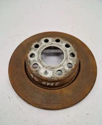 Volkswagen Golf VI Rear brake disc 