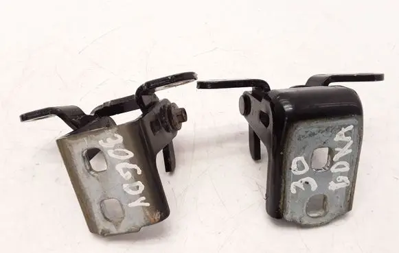 Rear door hinge set