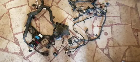 Audi A6 C7 Front door wiring loom/harness boot 4G1971072NM