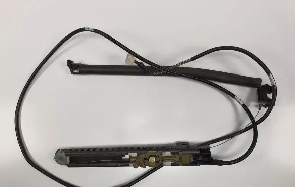 Mercedes-Benz S W140 Front window lifting mechanism without motor 015124357