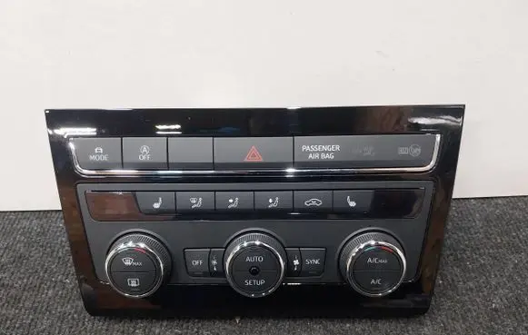 Seat Leon (5F) Climate control unit 5F0907044BE 5HB01471707