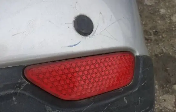 Chevrolet Captiva Rear tail light reflector 
