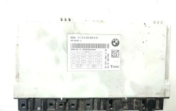 BMW 5 F10 F11 Seat control module 9225620