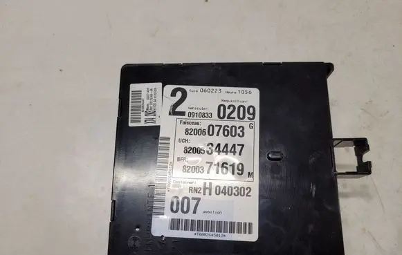 Renault Laguna II Comfort/convenience module 8200607603 820053447 8200371619