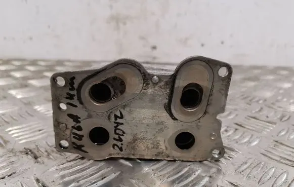 Engine oil radiator