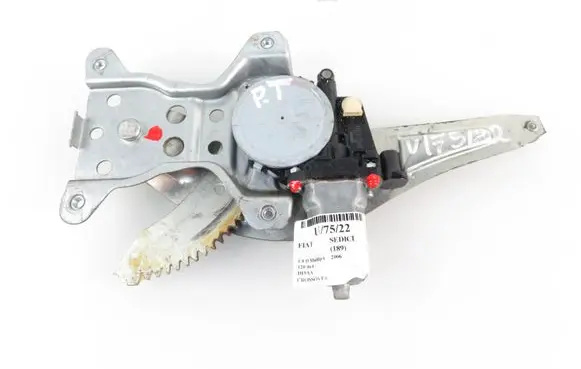 Fiat Sedici Rear door window regulator with motor 