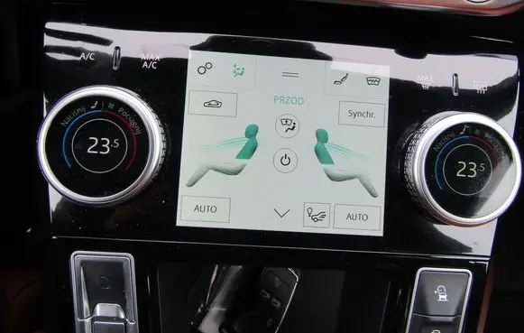 Jaguar I-Pace Air conditioning/heating control unit 