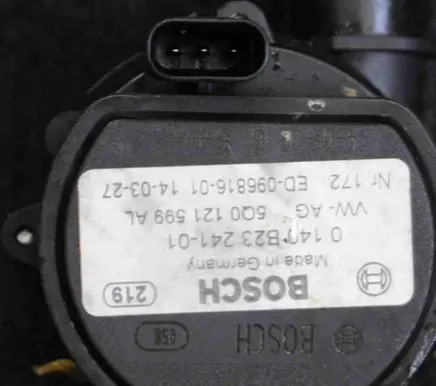 Volkswagen Jetta VI Electric auxiliary coolant/water pump 5Q0121599AL