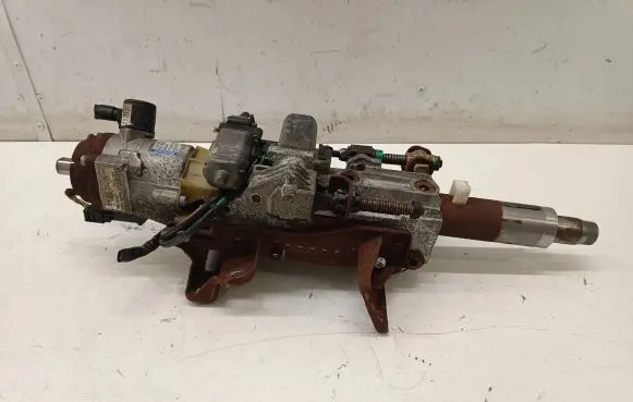 Steering wheel axle