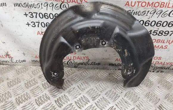 Audi A6 S6 C6 4F Front brake disc dust cover plate 4F0615312A