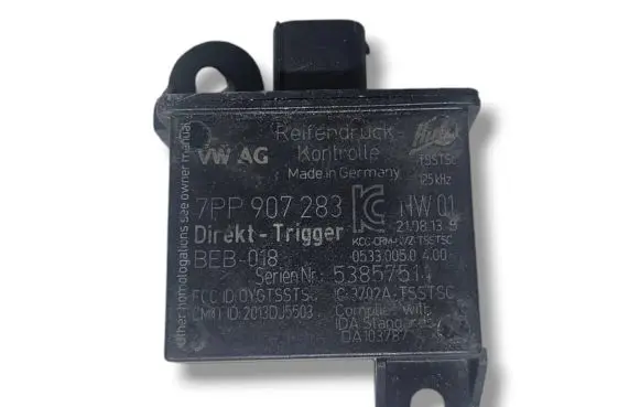 Porsche Cayenne (92A) Tire pressure sensor 7PP907283 5385751 05330050400