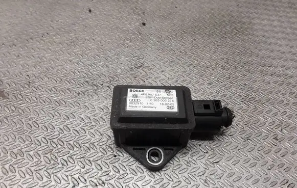 Audi A4 S4 B7 8E 8H ESP acceleration yaw rate sensor 4F0907637 0265005278