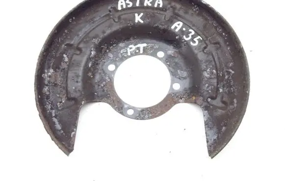 Opel Astra K Rear brake disc plate dust cover 