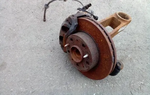Fiat Ducato Front wheel hub spindle knuckle 01393345080