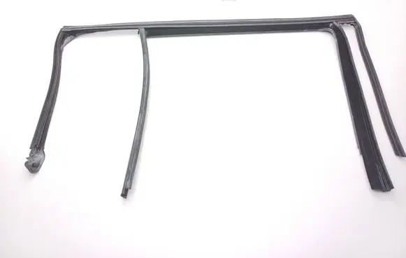 Mercedes-Benz GLS X166 Rear door glass trim molding A1667350425