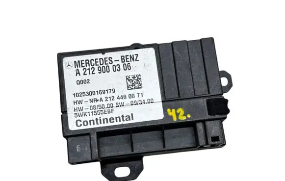 Mercedes-Benz E W212 Fuel injection pump control unit/module A2129000306