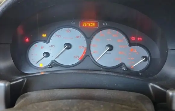 Peugeot Partner Speedometer (instrument cluster) 9656801780 IMPRK1395241