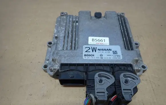 Nissan Qashqai+2 Engine control unit/module 23710JD78B 1039S21009 0281013855