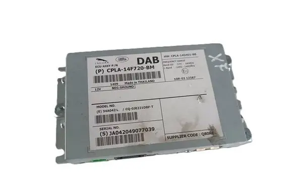 Jaguar XF X250 HiFi Audio sound control unit CPLA14F720BM-jagua CPLA-14F720-BM