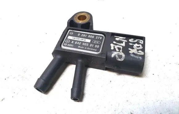 Mercedes-Benz Sprinter W906 Exhaust gas pressure sensor 0281006279