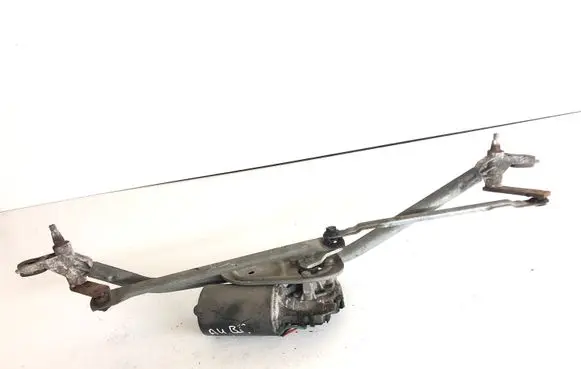Front wiper linkage and motor