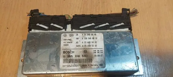 Mercedes-Benz E W211 ESP (stability system) control unit 0265109540 A2115405845 A2114480402