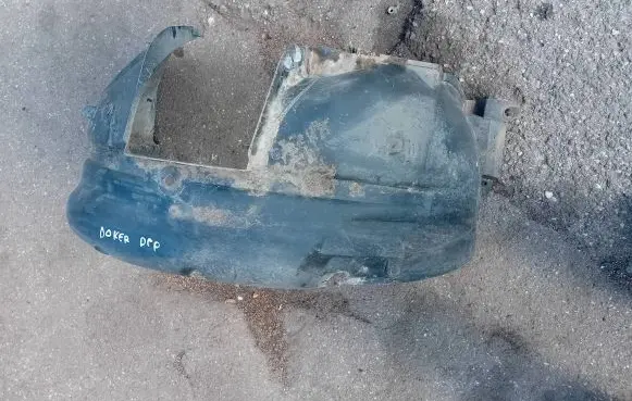 Dacia Dokker Front wheel arch liner splash guards 638402753R 638406343R