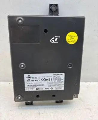 Volkswagen Golf V Bluetooth control unit module 3C0035729G 00106AE8C449