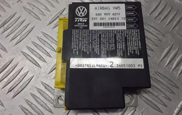 Volkswagen Polo IV 9N3 Airbag control unit/module 6Q0909601F