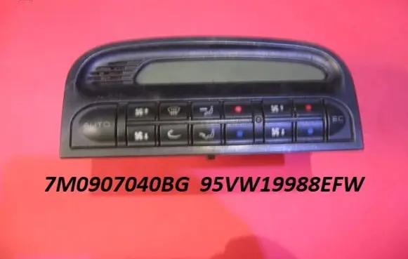Ford Galaxy Climate control unit 7M0907040BG 95VW19988EFW
