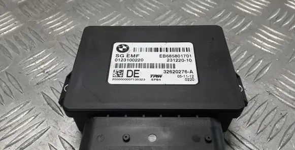 BMW 5 F10 F11 Hand brake control module 23122010 32620276A 0123100220
