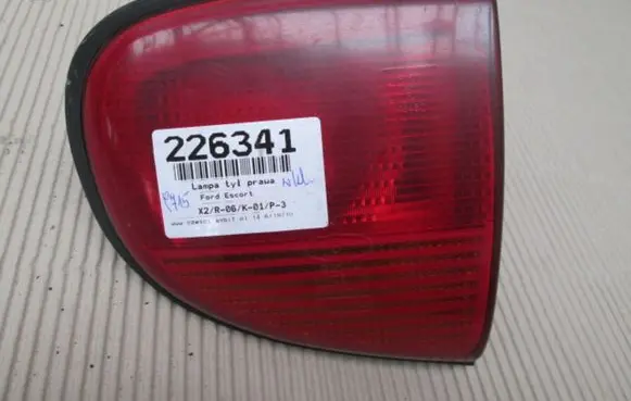 Ford Escort Rear/tail lights