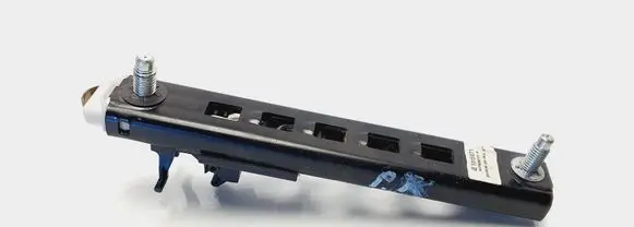 Opel Corsa D Seat belt adjustment rail 13153271