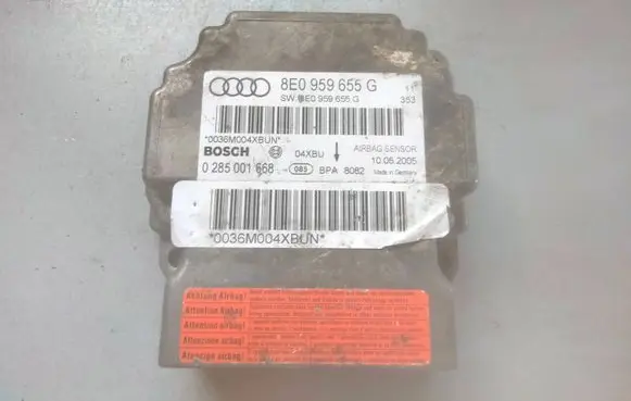 Audi A4 S4 B7 8E 8H Airbag control unit/module 8E0959655G 0285001668