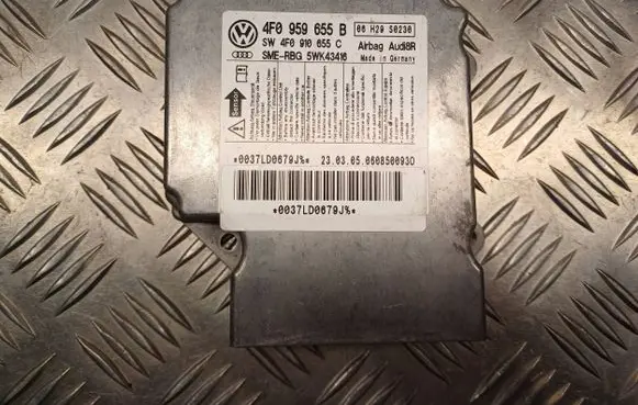 Audi A6 S6 C6 4F Airbag control unit/module 4F0959655B 4F0910655C 5WK43416