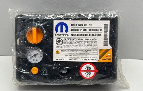 Chrysler Pacifica Tire air pump compressor 68320204AB M2B13 2018FCA