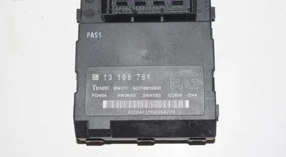 Opel Signum Comfort/convenience module 13168781