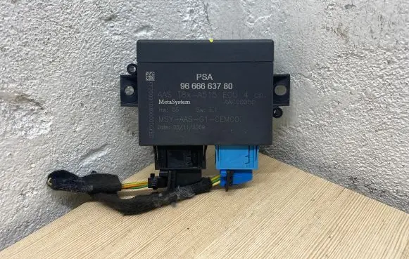 Peugeot 3008 I Parking PDC control unit/module 9666663780 AAP00950