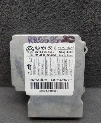 Audi Q7 4L Airbag control unit/module 4L0959655C 4L0910655D