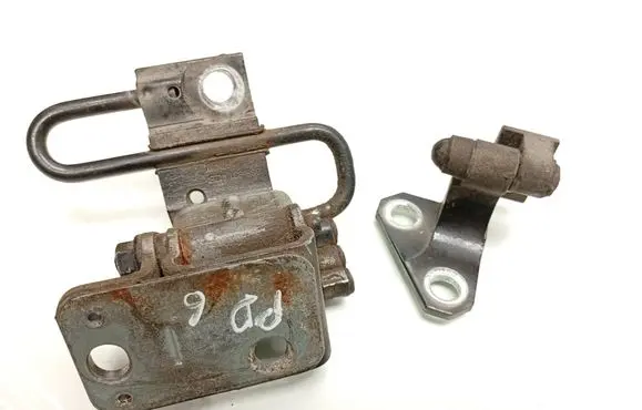 Front door hinge set