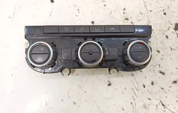 Volkswagen PASSAT B7 Climate control unit 3AA907044BA 5HB01125790 1301421043